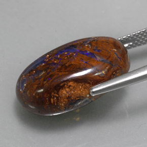 13.12克拉天然砾背蛋白石，异形，不透明