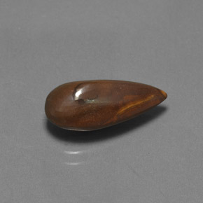 4.00克拉天然砾背蛋白石，梨形，不透明