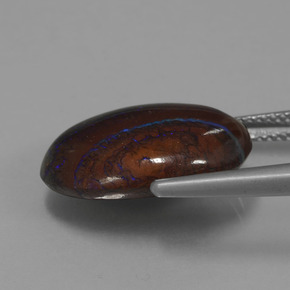 11.21克拉天然砾背蛋白石，异形，不透明