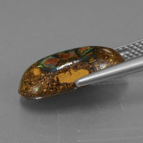 4.78克拉天然砾背蛋白石，异形，不透明