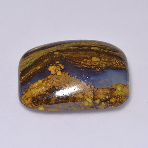 13.32克拉天然砾背蛋白石，垫形剪裁，不透明