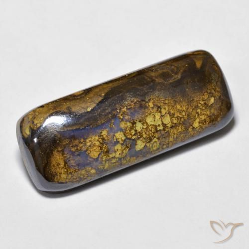12.72ct 天然 彩色 砾背蛋白石, 软垫, 不透明