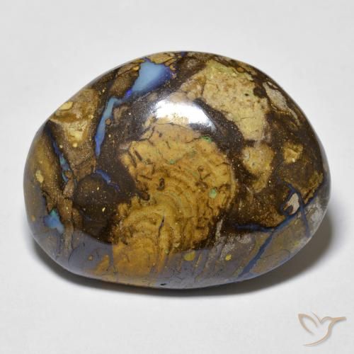 17.61ct 天然 彩色 砾背蛋白石, 花式切割, 不透明
