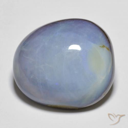 18.63ct 天然 彩色 砾背蛋白石, 花式切割, 不透明