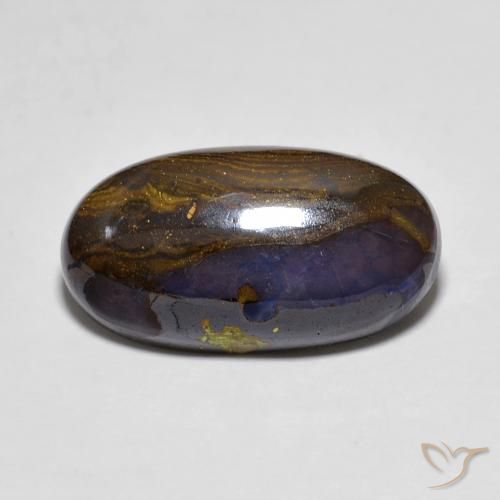 7.95ct 天然 彩色 砾背蛋白石, 椭圆形, 不透明