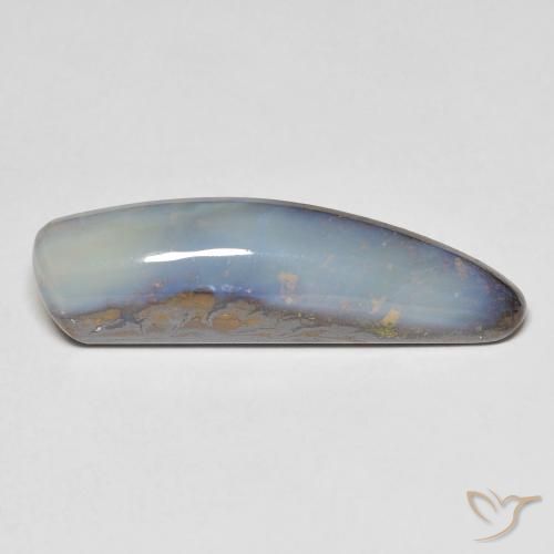 8.27ct 天然 彩色 砾背蛋白石, 花式切割, 不透明