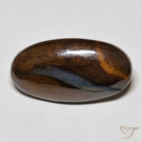 12.95ct 天然 彩色 砾背蛋白石, 椭圆形, 不透明
