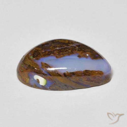 4.92克拉天然砾背蛋白石，花式切割，不透明