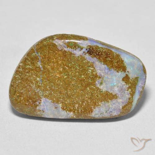 10.71ct 天然 彩色 砾背蛋白石, 花式切割, 不透明