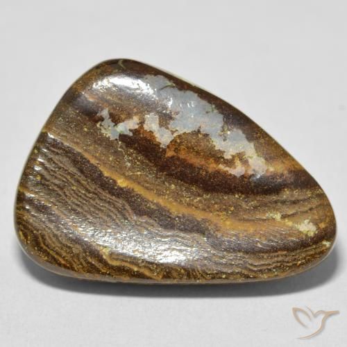 17.56ct 天然 彩色 砾背蛋白石, 花式切割, 不透明