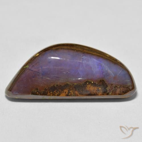 16.76ct 天然 彩色 砾背蛋白石, 花式切割, 不透明