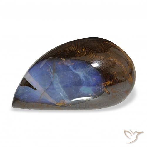 23.49ct 彩色 砾背蛋白石, 花式切割, 不透明