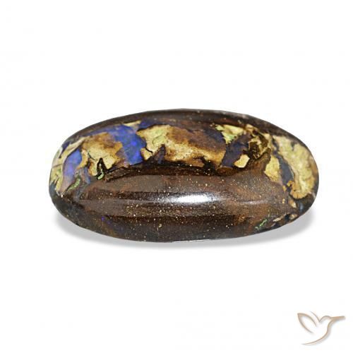 5.40克拉天然砾背蛋白石，椭圆形，不透明