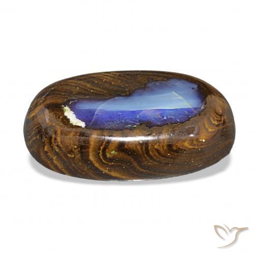 15.36克拉天然砾背蛋白石，椭圆形，不透明