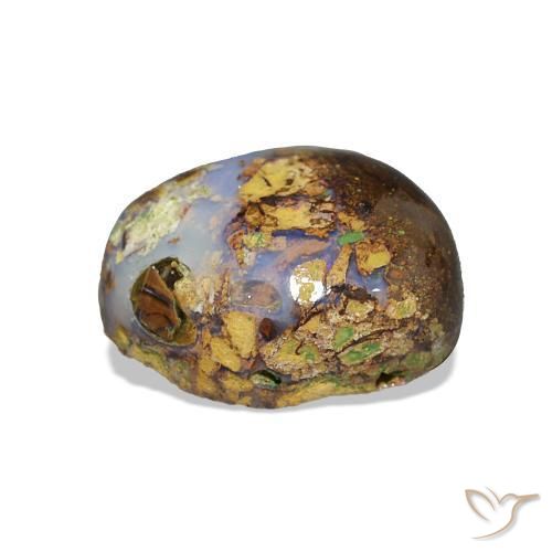 2.03克拉天然砾背蛋白石，花式切割，不透明