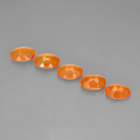 克拉天然红玉髓，透明，透明/半透明