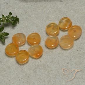 4.25克拉天然红玉髓，花式切割，透明