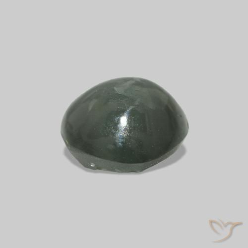0.53克拉天然Cat's Eye Alexandrite，圆形的，不透明