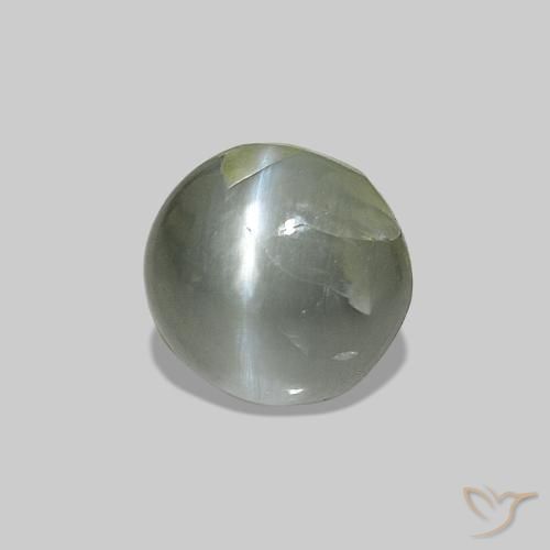 0.51克拉天然Cat's Eye Alexandrite，椭圆形，不透明
