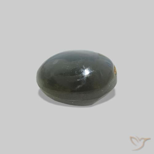 0.64克拉天然Cat's Eye Alexandrite，椭圆形，不透明