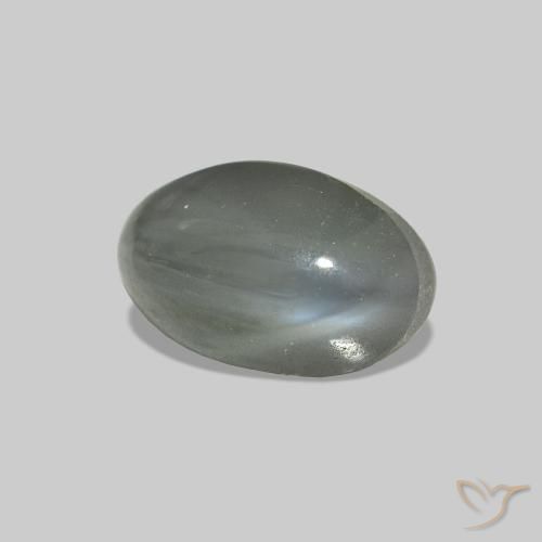 0.92克拉天然Cat's Eye Alexandrite，椭圆形，不透明