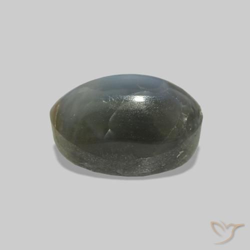 1.25克拉天然Cat's Eye Alexandrite，椭圆形，不透明