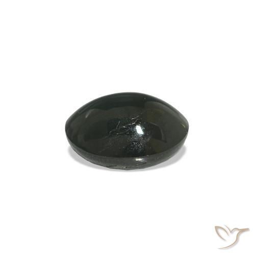 0.96克拉天然Cat's Eye Alexandrite，椭圆形，不透明