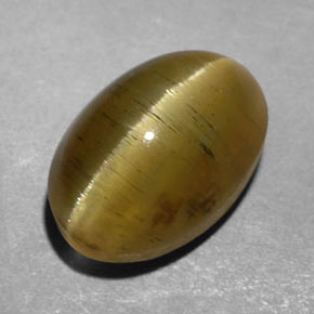 3.47克拉天然猫眼磷灰石，透明，透明/半透明