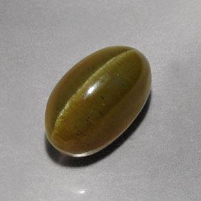 3.98克拉天然猫眼磷灰石，透明，透明/半透明