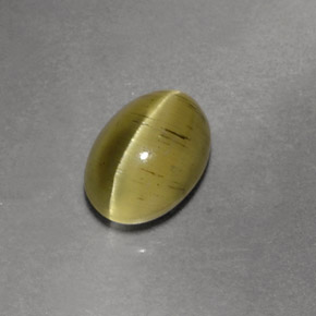 1.47克拉天然猫眼磷灰石，透明，透明/半透明