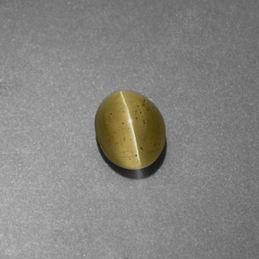 1.11克拉天然猫眼磷灰石，透明，透明/半透明