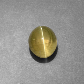 1.82克拉天然猫眼磷灰石，透明，透明/半透明