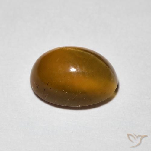 1.94克拉天然猫眼磷灰石，椭圆形，半透明