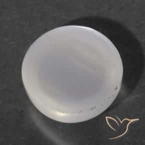 1.52克拉天然猫眼月光石，圆形的，透明