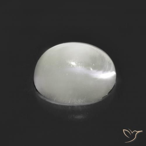 1.62克拉天然猫眼月光石，椭圆形，半透明