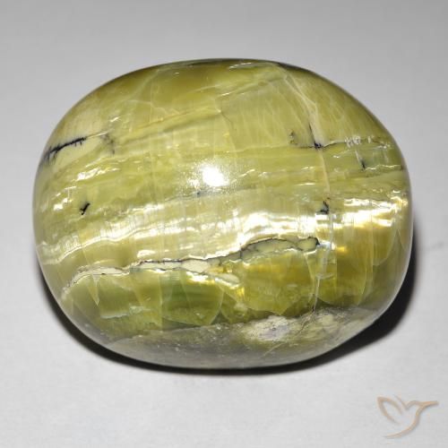 38.88ct 天然 中绿色 猫眼蛋白石, 椭圆形, 不透明