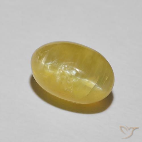 3.78克拉天然猫眼蛋白石，椭圆形，不透明