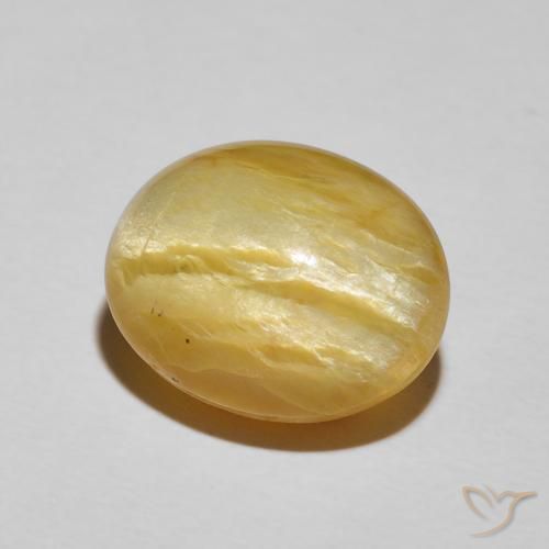 8.78克拉天然猫眼蛋白石，椭圆形，不透明