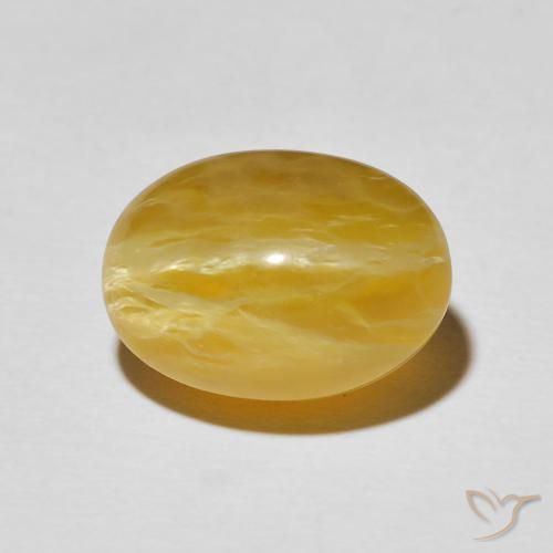 8.99ct 天然 金橙 猫眼蛋白石, 椭圆形, 不透明