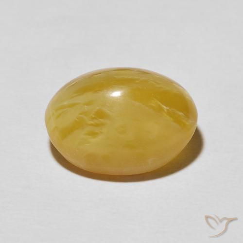 8.99克拉天然猫眼蛋白石，椭圆形，不透明