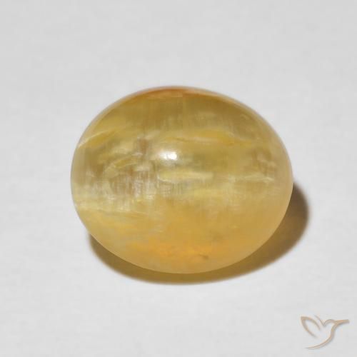 3.37ct 天然 中金 猫眼蛋白石, 椭圆形, 不透明