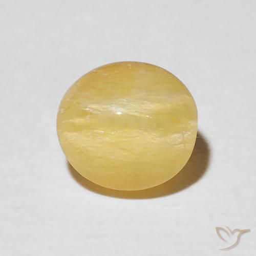 1.78ct 天然 托斯卡纳黄 猫眼蛋白石, 椭圆形, 不透明
