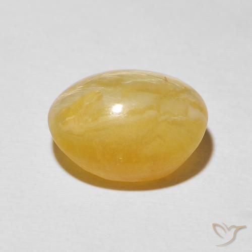 5.56克拉天然猫眼蛋白石，椭圆形，不透明