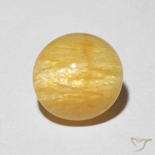 4.42ct 天然 中金 猫眼蛋白石, 椭圆形, 不透明
