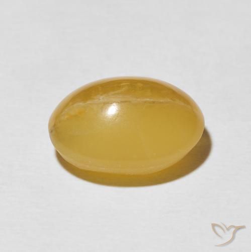 5.81克拉天然猫眼蛋白石，椭圆形，不透明