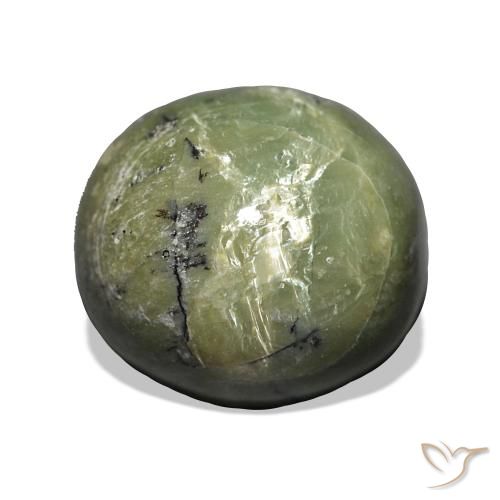 4.99ct 大地绿 猫眼蛋白石, 椭圆形, 不透明