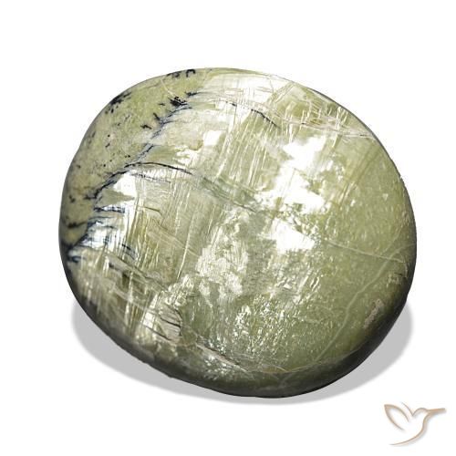 25.90克拉天然猫眼蛋白石，软垫，不透明