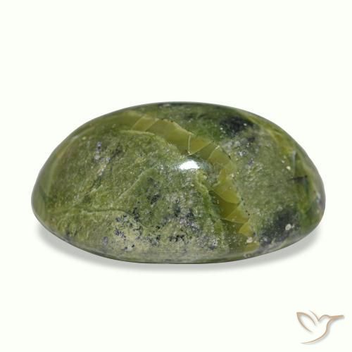 9.74克拉天然多色Cat's Eye Opal，椭圆形切割，17.1×12.1毫米，不透明