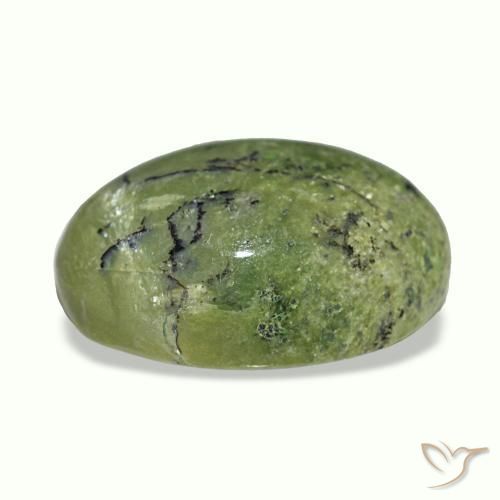 5.72克拉天然多色Cat's Eye Opal，椭圆形切割，15.1×11.3毫米，不透明