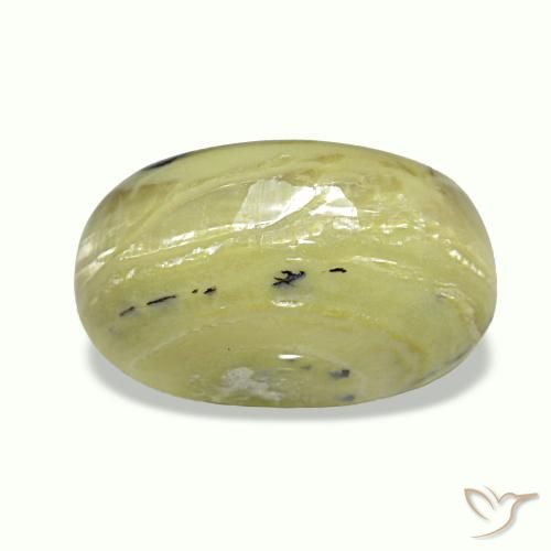 3.73克拉天然多色Cat's Eye Opal，椭圆形切割，12.4×7.5毫米，不透明